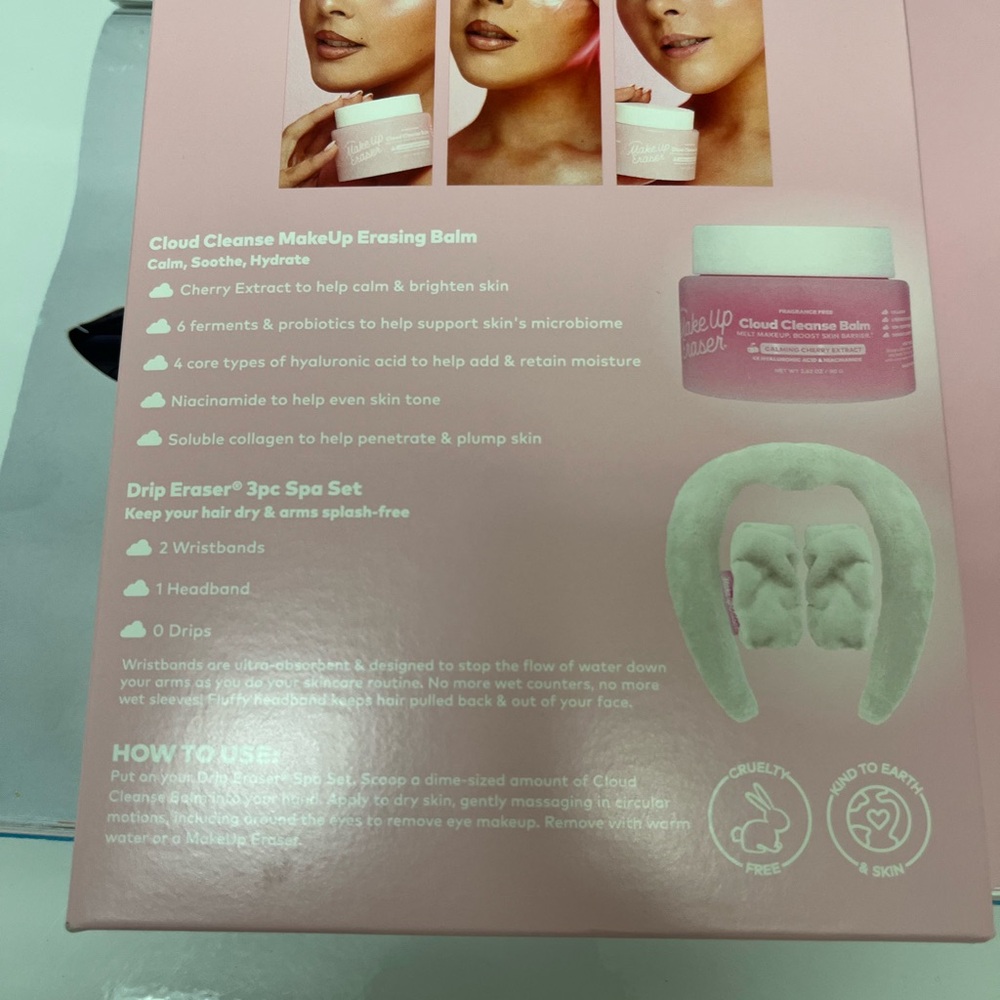 Makeup Eraser cloud clean balm 4pc set new sealed !80g cleanser balm ! - Picture 4 of 10